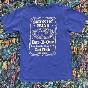 Smokin’ Buns BBQ –Catfish Jacksonville ArkansasT-Shirt Size Small